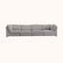Scot Gray 4 piece modular sofa
