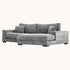 Goodnight Gray 2 piece reversible sofa-chaise