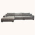 Goodnight Gray 3 piece reversible sofa-chaise