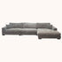 Goodnight Gray 3 piece reversible sofa-chaise