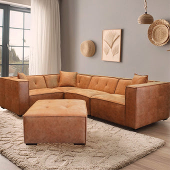 Yoko Pet-Friendly 5 piece sectional