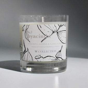 Hyacinthi premium scented candle