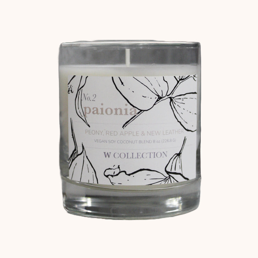 Paonia premium scented candle