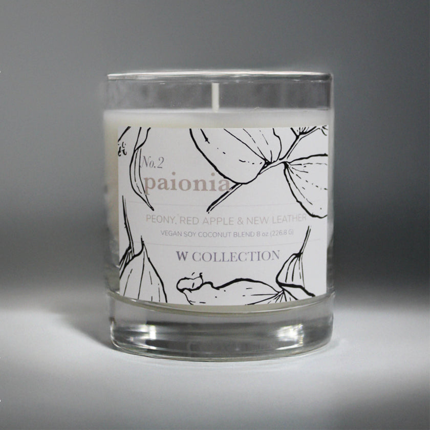 Paonia premium scented candle