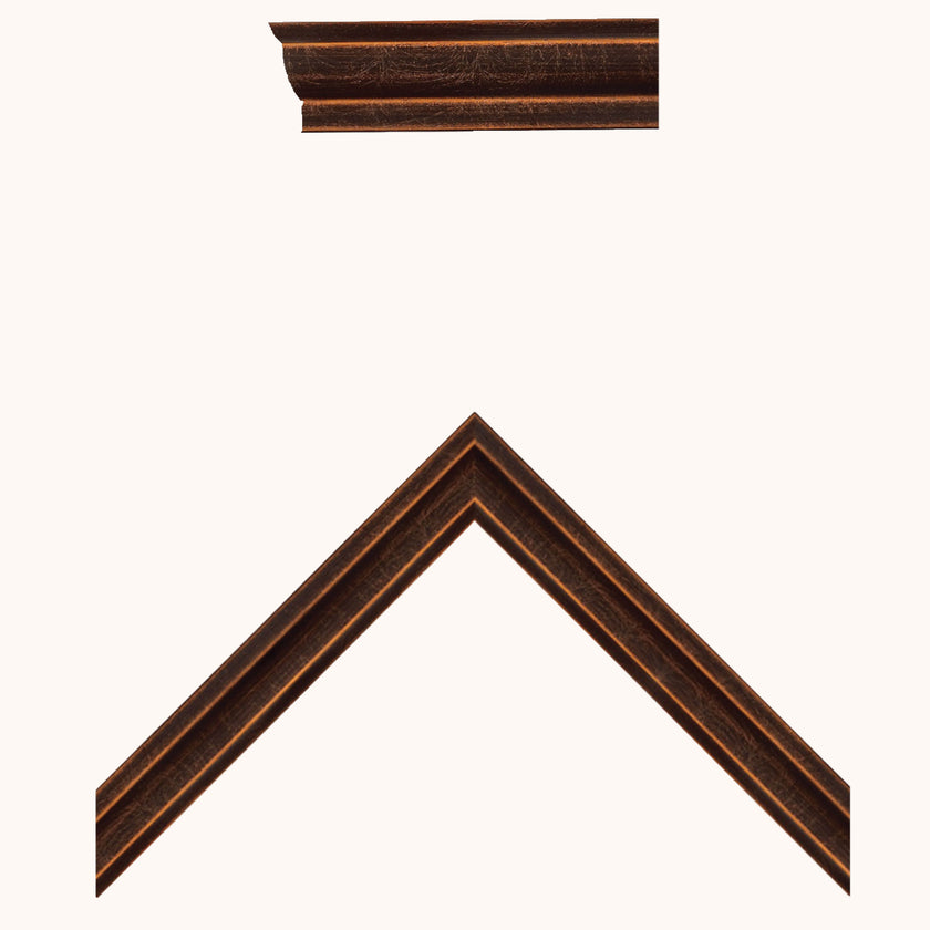 Framed Butterflies and flowers on black