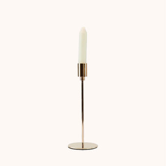 Gold metal taper holder, short