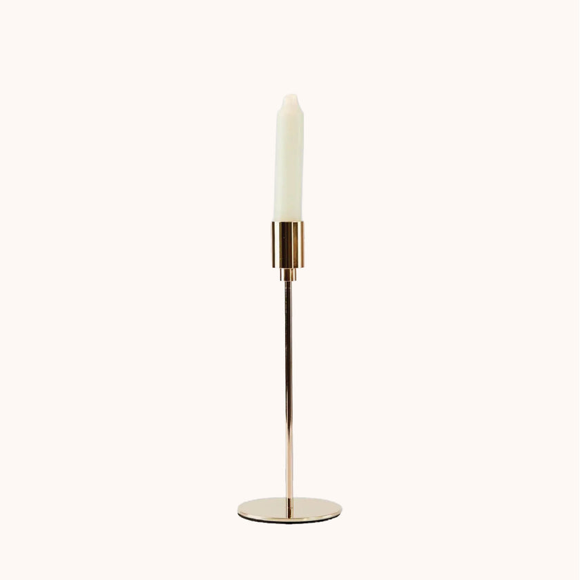 Gold metal taper holder, short