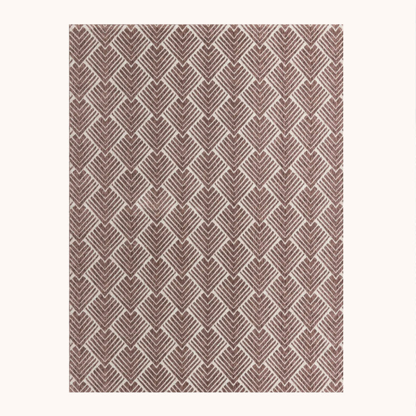Eco trellis 100% recycled 8x10 rug
