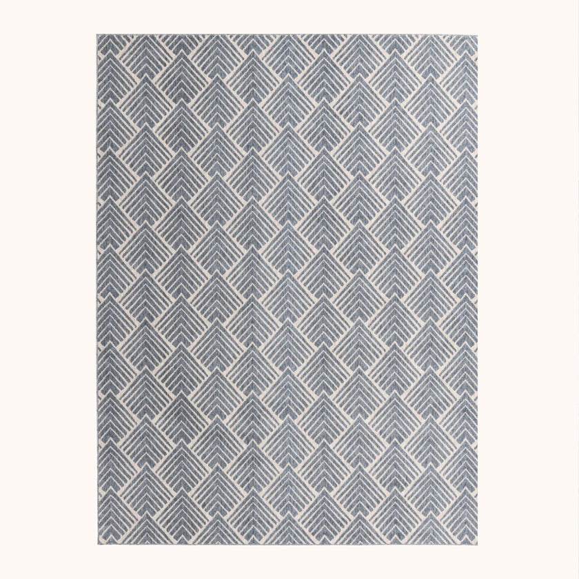 Eco trellis 100% recycled 8x10 rug