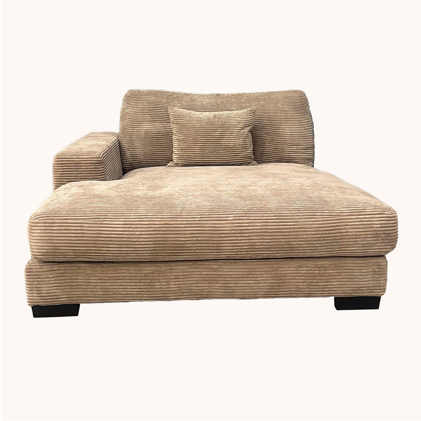 Goodnight Tan modular chaise piece