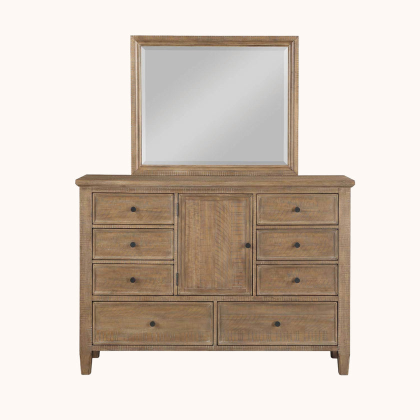 Modern Ranch 4 piece storage bedroom set