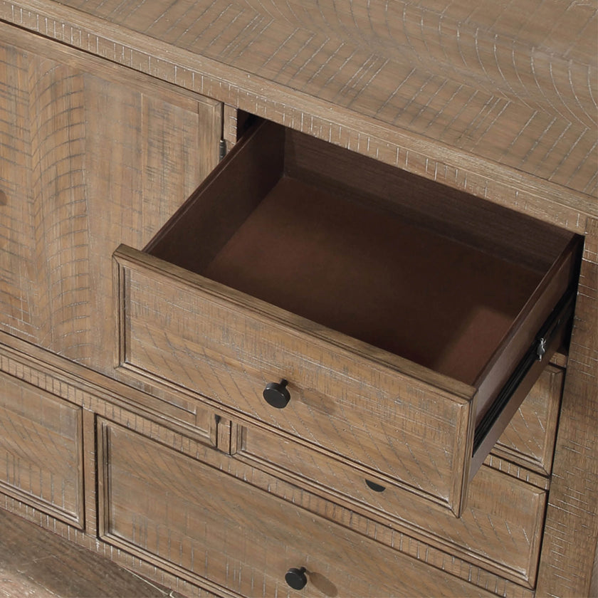 Modern Ranch 4 piece storage bedroom set