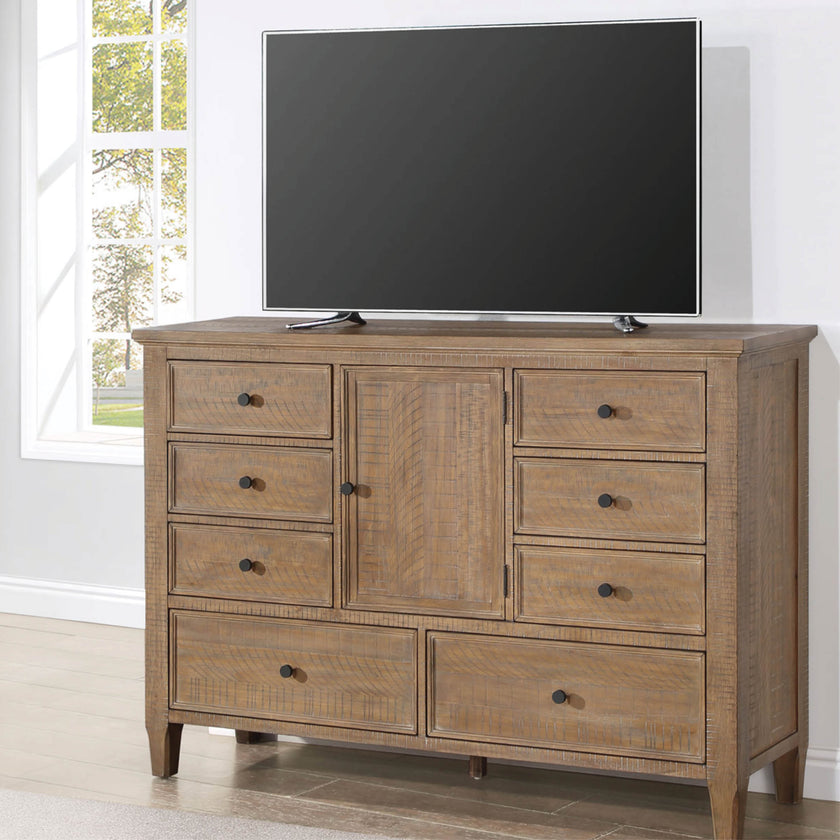 Modern Ranch 4 piece storage bedroom set