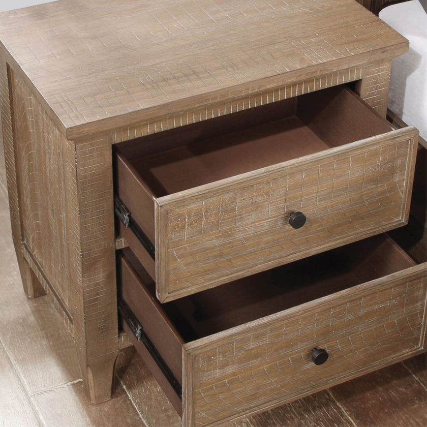 Modern Ranch 4 piece storage bedroom set