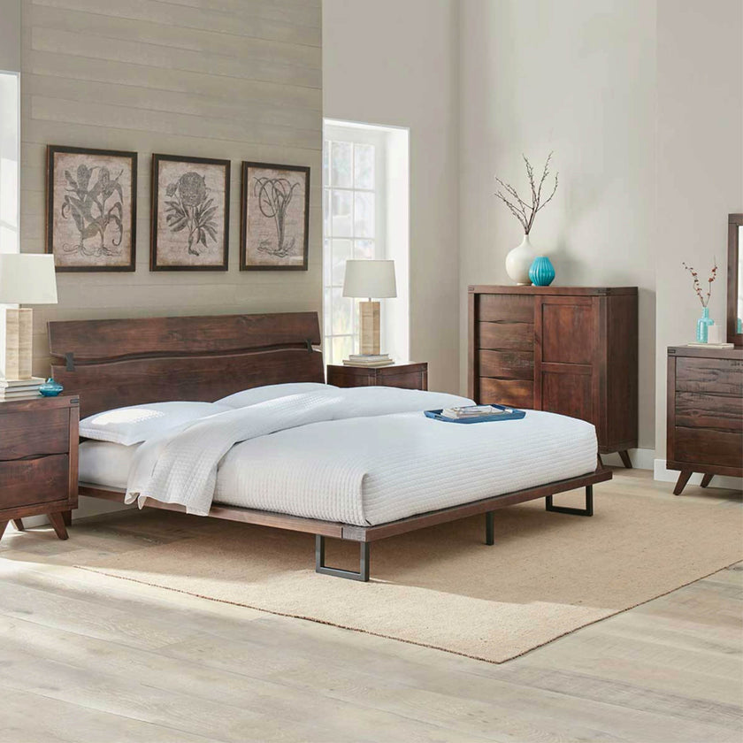 Woodland 4 piece platform bedroom set