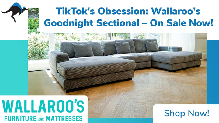 TikTok’s Obsession: Wallaroo’s Goodnight Sectional – On Sale Now!