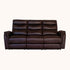 Dakota Brown microsuede power reclining sofa