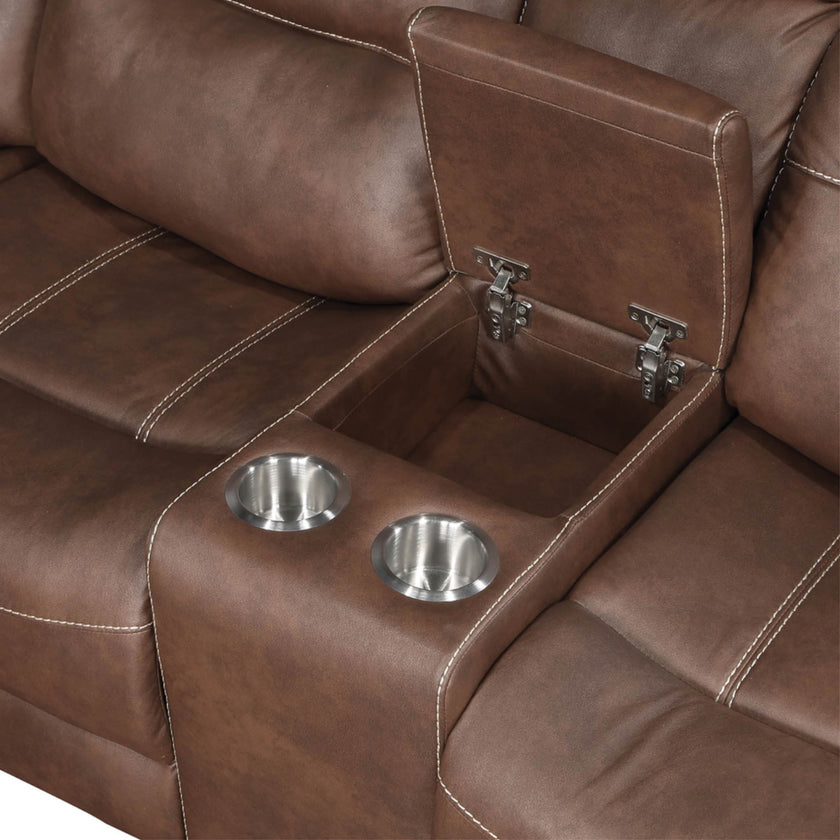 Aviator manual 3 piece reclining sectional