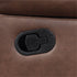 Aviator manual 3 piece reclining sectional