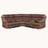 Aviator manual 3 piece reclining sectional