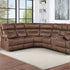 Aviator manual 3 piece reclining sectional