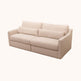 Luca Linen 2 piece modular sofa