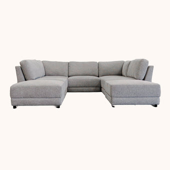 Scot Gray 5 piece modular sectional