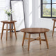 Craftsman 3 piece table set, pecan