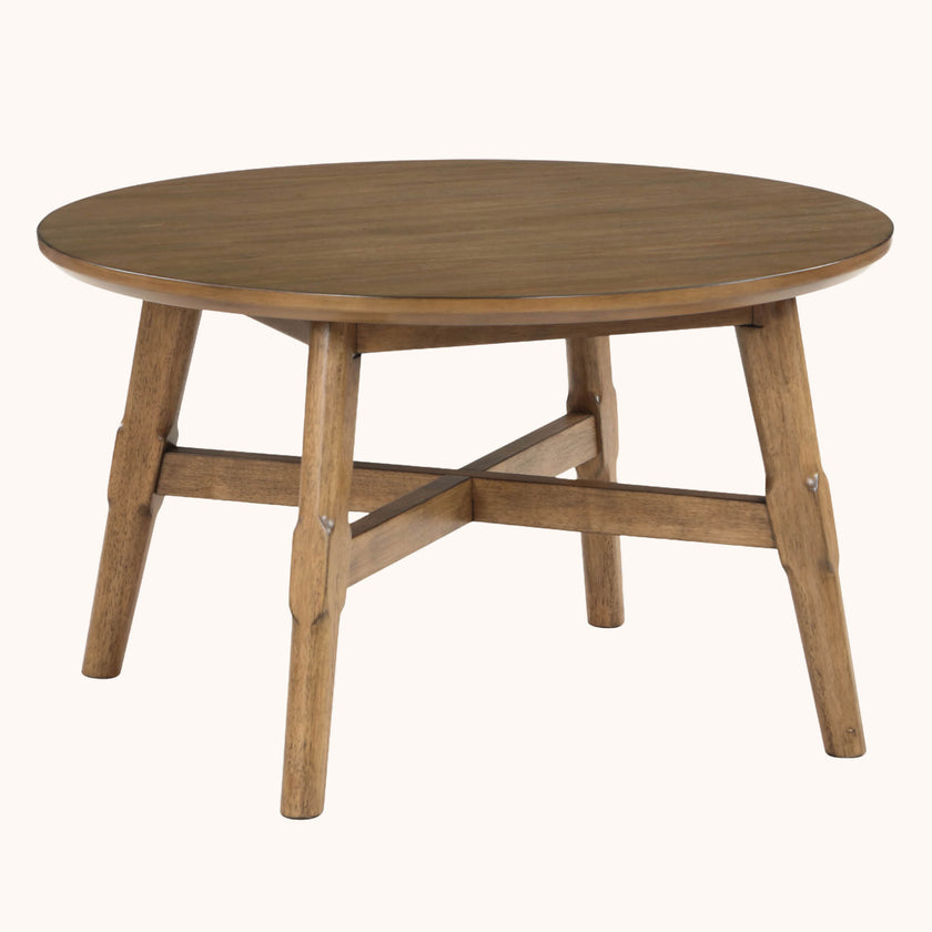 Craftsman 3 piece table set, pecan