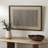 Embroidery wall art