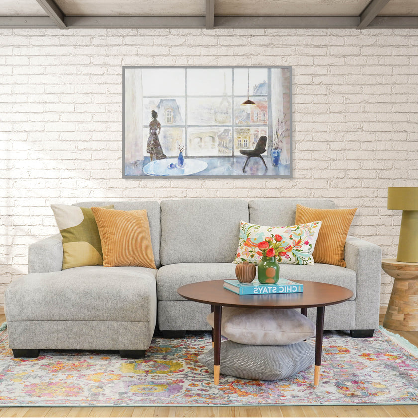 Maxwell studio sized sofa-chaise