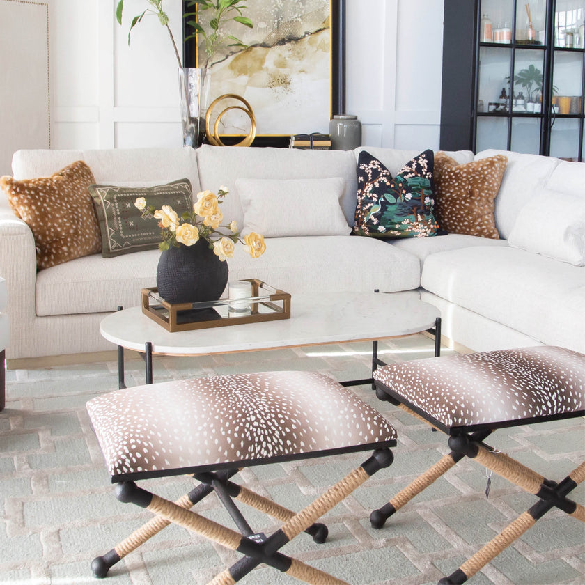 Raleigh Cream down corner sectional