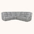 Stone leather 6 piece power reclining sectional