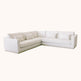 Raleigh Cream down corner sectional