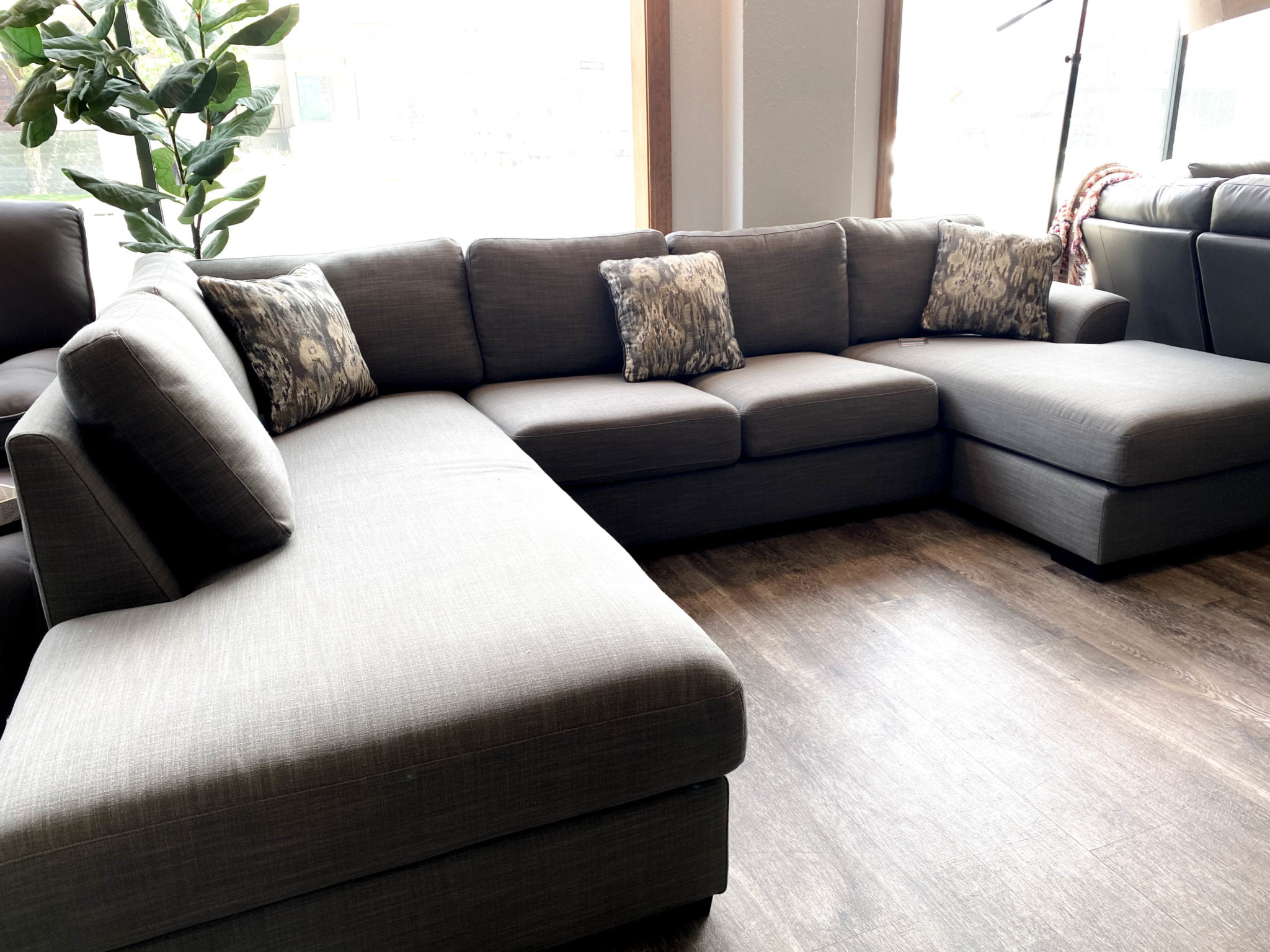 A UShaped Sectional Sofa that's Kid Friendly? Wallaroo's Furniture