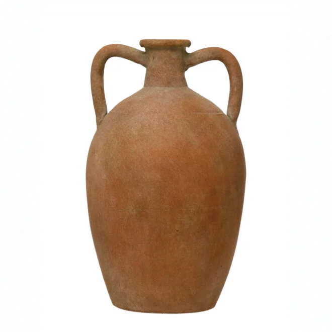 Terracotta Urn with Handles